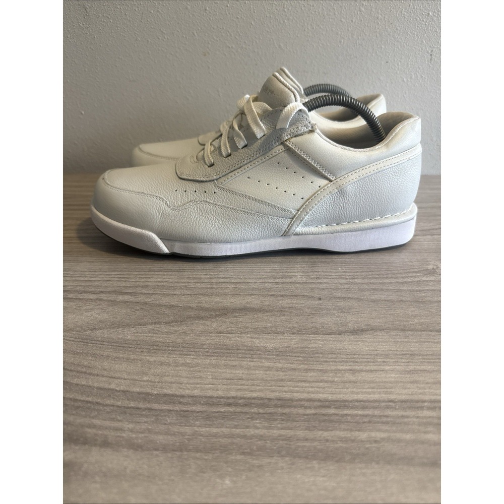 Rockport ProWalker Men's White Leather Walking K71098 Shoes/Sneakers Sz 9 Wide